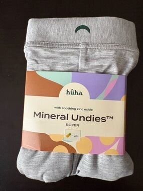 Huha Mineral Undies Mid Boxer - Gray